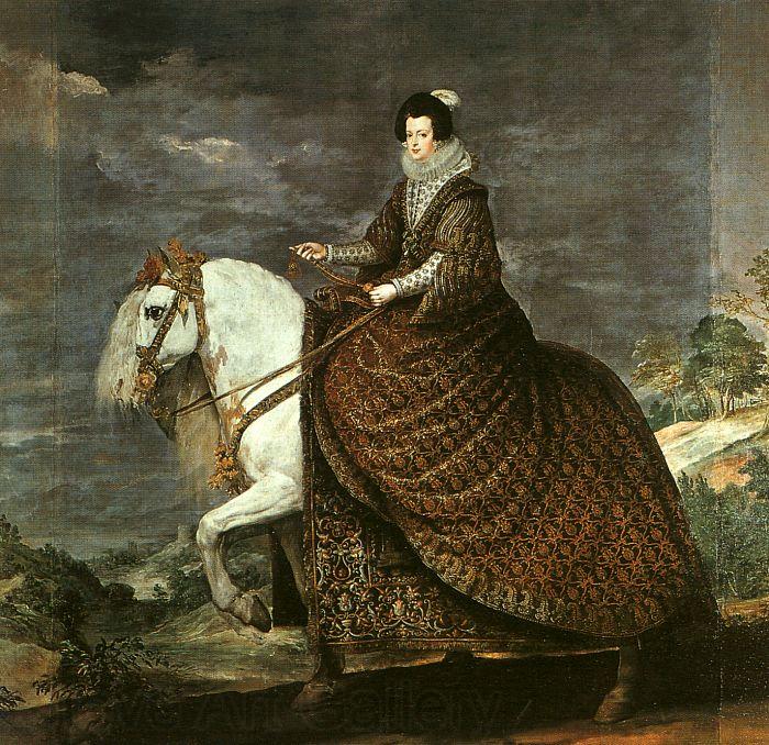Diego Velazquez Queen Isabella of Bourbon Spain oil painting art